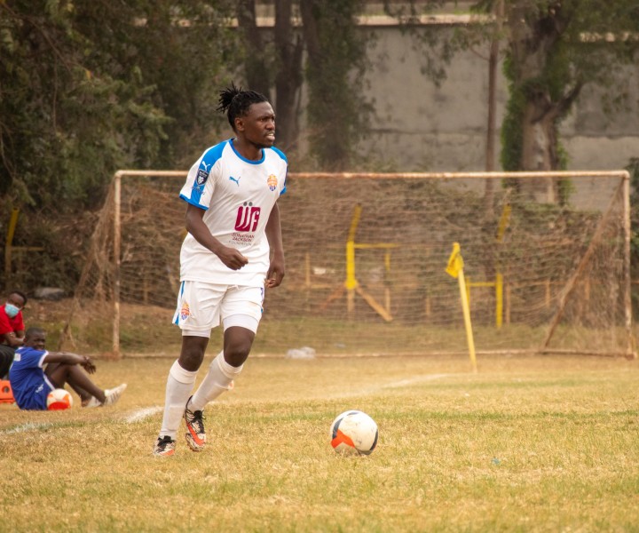 Edwin Buliba in a past Premier League game against Mathare at Ruaraka in Aug 2021