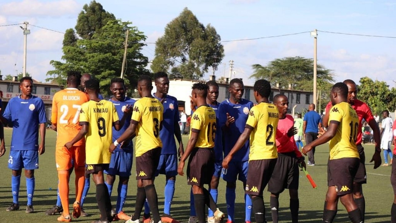 City Stars - Muranga SEAL in Camp Toyoyo, Nairobi on 18 Nov 2019 during a 15th round National Super League game. It ended 0-0