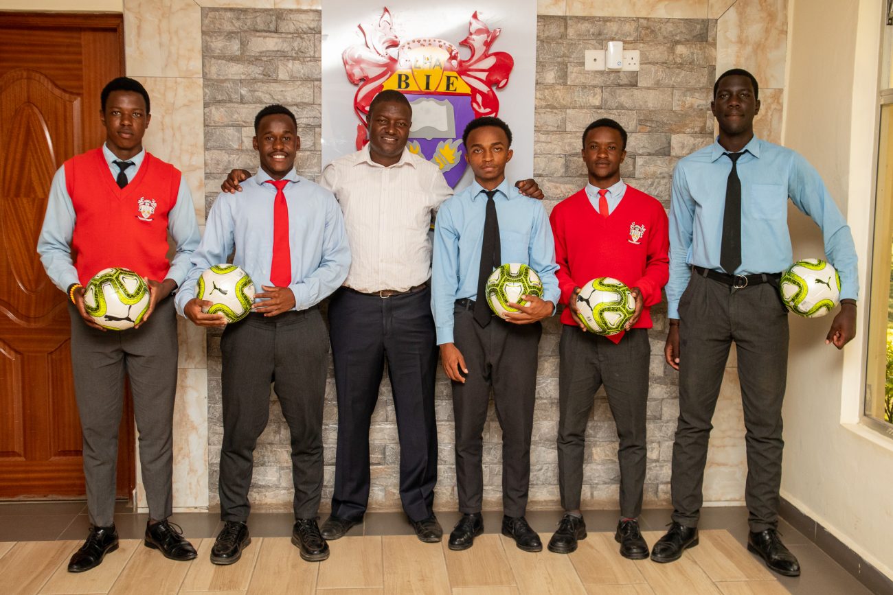 Token of appreciation for Laiser Hill Academy | Nairobi City Stars