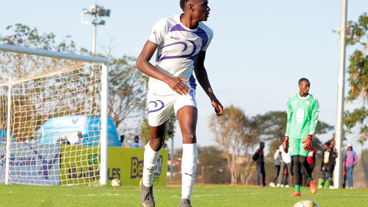 Towering Elly Kessy Osotsi during the Elite Cup tournament at Kasarani Annex in September 2022. 

Photo credit - Hassan Mandevu