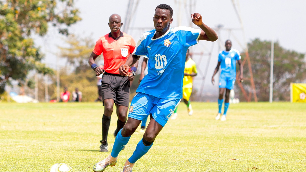 Kelvin Etemesi in action during the Elite Cup in September 2022 at Kasarani Annex

Photo credit: Hassan Mandevu