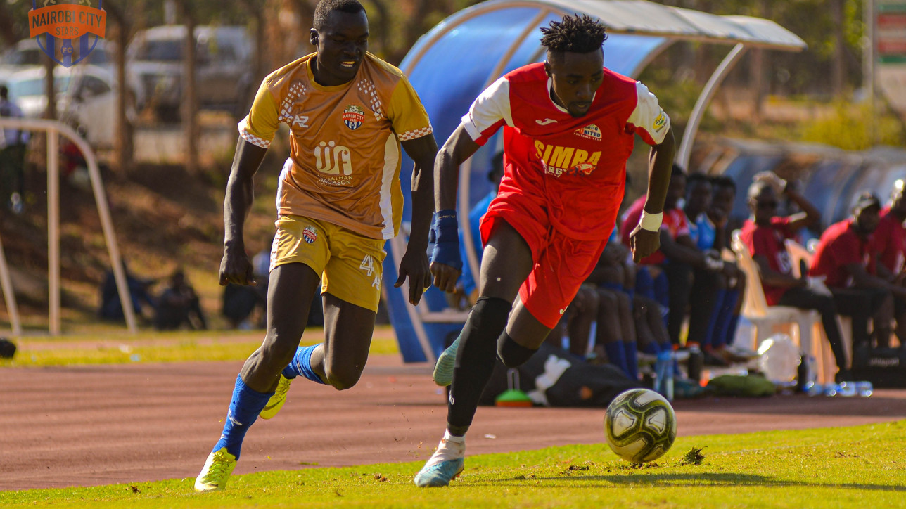 Timothy Muganda in action against Bidco United in Sep 2023