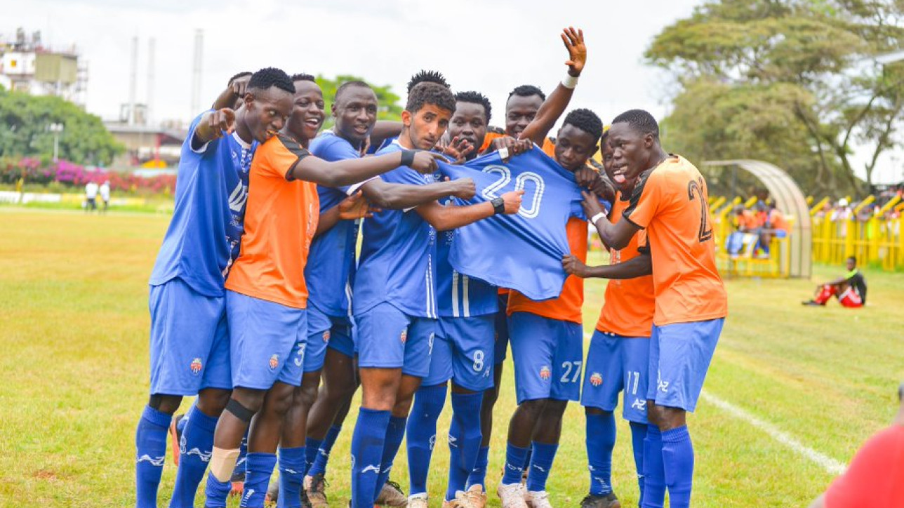 City Stars players dedicate 3-0 win over FC Talanta on Sat 6 Jan 2024 to ailing forward Kelvin Etemesi