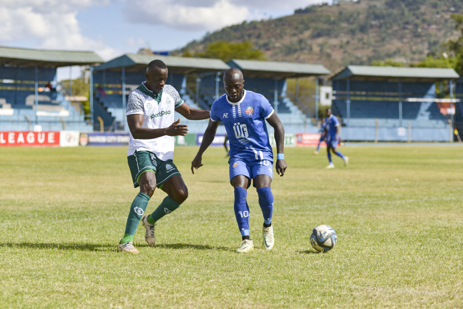Dennis Oalo vs Kenendy Onyango of Gor Mahia on Mon 28 Oct 2024. City Stars won the game 2-1